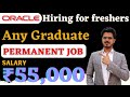 ORACLE HIRING FRESHERS | NON-CODING JOB FOR FRESHERS | MNC JOB FOR FRESHERS |Any Graduate Job.#jobs