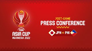 Japan v Philippines - Press Conference