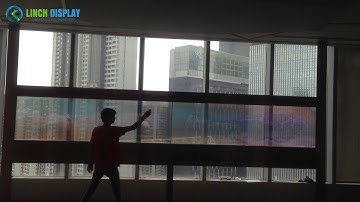 Linch Display Transparent OLED Splicing Screen Video Wall