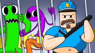 RAINBOW FRIENDS are TRAPPED in BARRY's PRISON?! (Cartoon Animation) screenshot 4