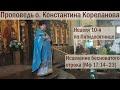 Проповедь иерея Константина Корепанова в Неделю 10-ю по Пятидесятнице (29.08.2021)