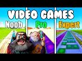 Tenacious D - Video Games (Fortnite Music Blocks) Noob vs Pro vs Expert