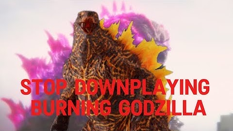 Burning Godzilla vs Supercharged Evolved Godzilla is One Sided | Monsterverse Powerscaling