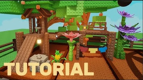 How To Make A Cozy Tree House in Grow A Garden | EASY Tutorial