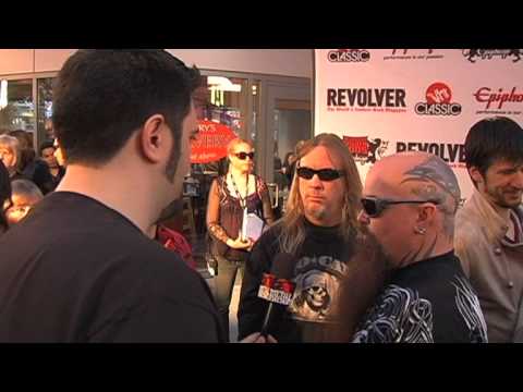 SLAYER Interview at Revolver Golden Gods 2010 on Metal Injection