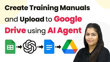 How to Create Training Manuals and Upload to Google Drive using AI Agent