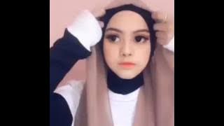Tutorial Hijab baru ala barbie bell