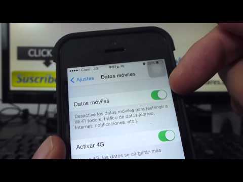 Vídeo: Com puc desactivar 4g al meu iPhone 5s?