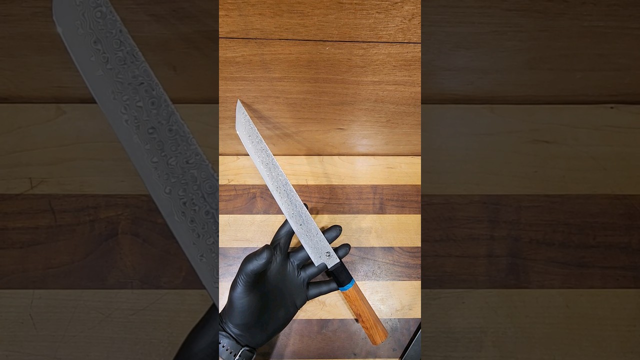 Ryusen Bontenunryu 240mm Kengata Sujihiki BU-510 Review 