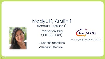 Tagalog for Beginners: Lesson 1- Greetings and Introduction, with spaced repetition