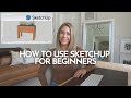 How to use SketchUp (free) for Beginners | 2023