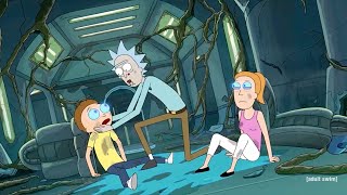 Getting High and Playing Video Games - Rick and Morty (Season 4)