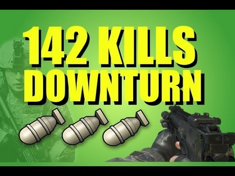 MW3: RARE 142 Kill Triple MOAB on Downturn!!!