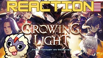 FF14 6.5 Growing light trailer reaction and breakdown by barely awake FF4 nerd