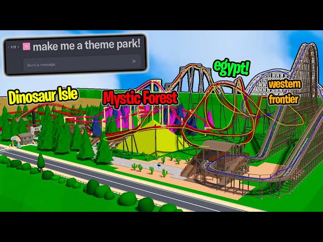 It took me years to create but I've finally finished my perfect Rollercoaster  Tycoon 2 park (download link inside) : r/rollercoasters