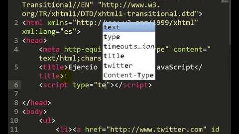 Como Insertar Codigo JavaScript en un documento HTML