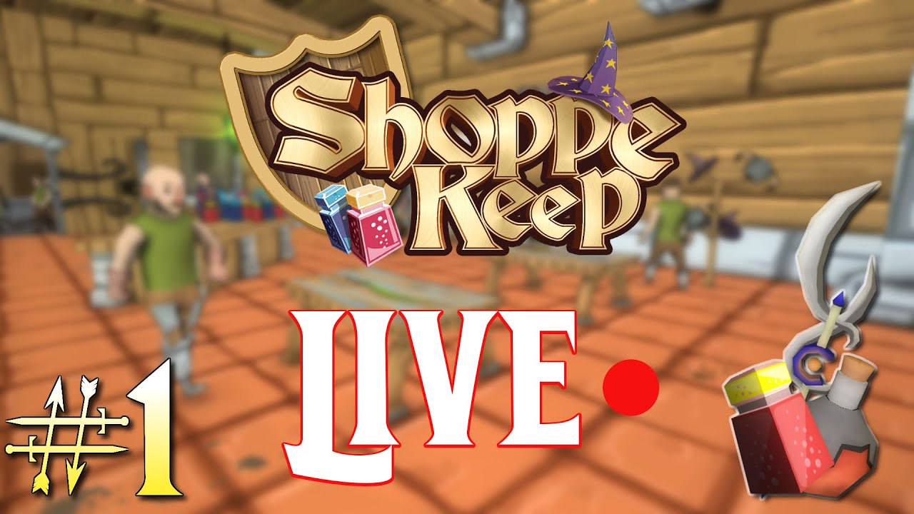 Shoppe Keep LIVE - Πασχαλομάγαζο #1 - YouTube
