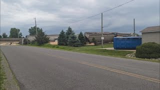28 train cars derail in Logan County; no one injured
