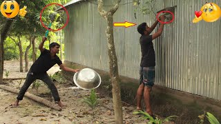 Aluminum & Big Drum Hit Scary Prank 2022 !! With Young Boys Prank Video By Rs Many PrankPart03