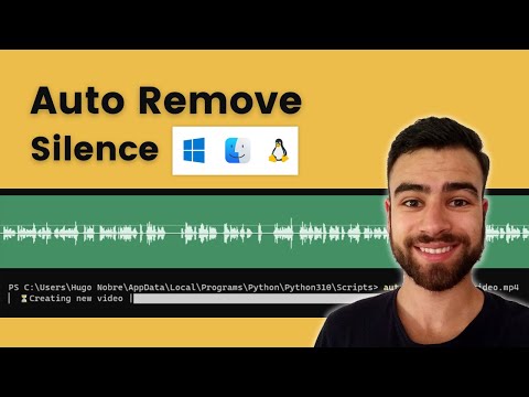 Auto Remove Silence From Video (Free With Auto-Editor & No Plugins)