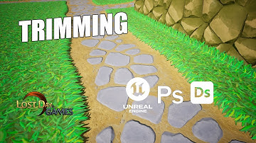 Make Stylized Grass Trim In Substance Designer And Photoshop And Take It To Unreal Engine