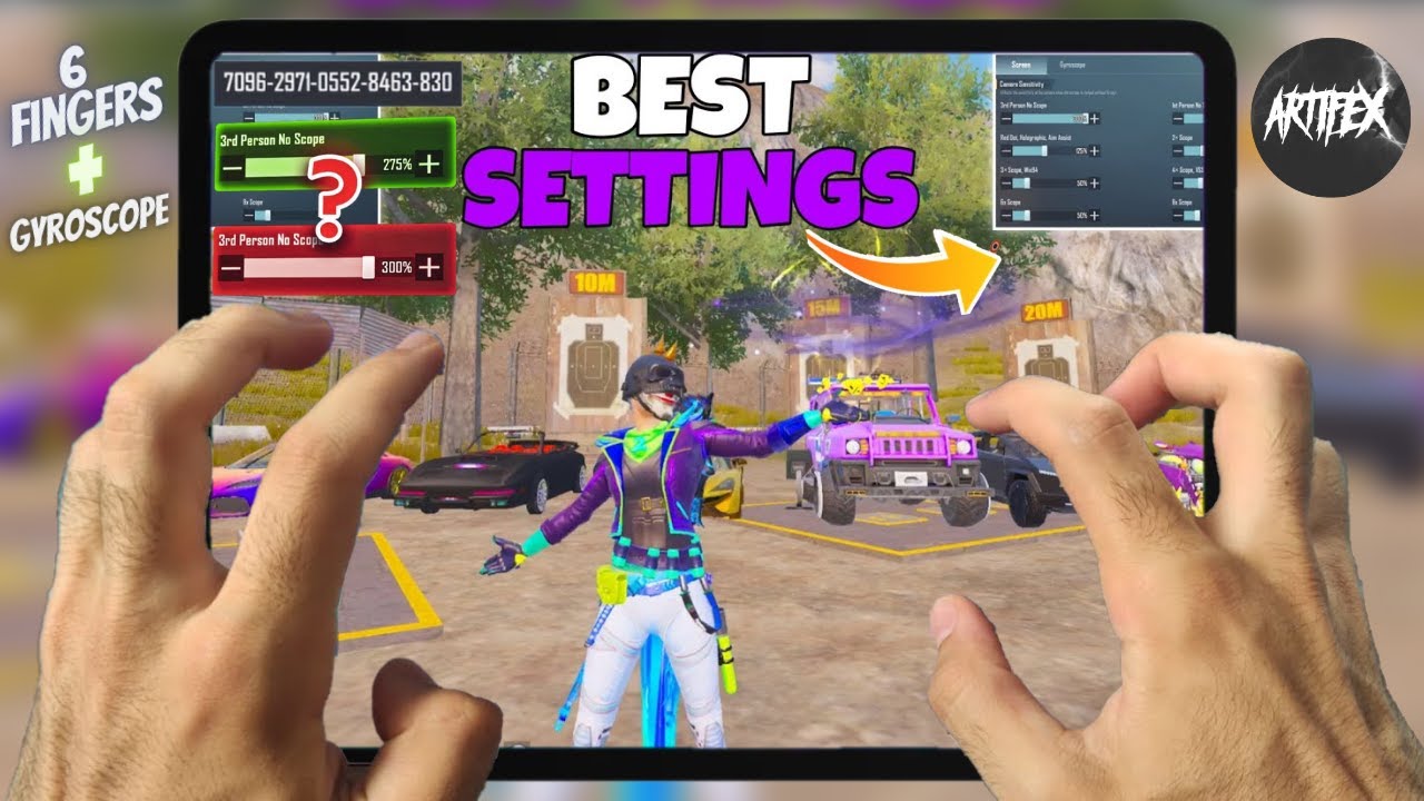 😈BEST SENSITIVITY AND CONTROL FOR IPAD🔥 / Pubg Mobile iPad Generations,7,8,9,Air;3,4,Mini,5,6,Pro 11