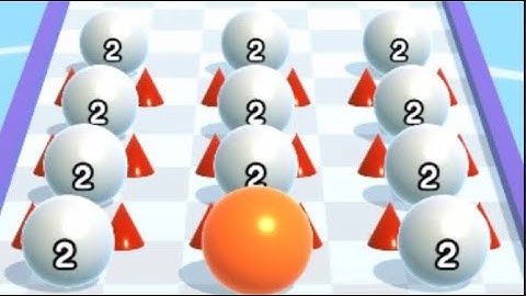 Ball Run 2048  - All  Levels Gameplay IOS  (Levels  139 - 144 ) .