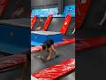 12LATEK próbuje nauczyć się tej kombinacji na trampolinach 💪 #trick #shorts #trampoliny #salto
