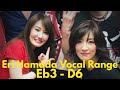 Eri Hamada [浜田絵里] Vocal Range (Eb3-D6)