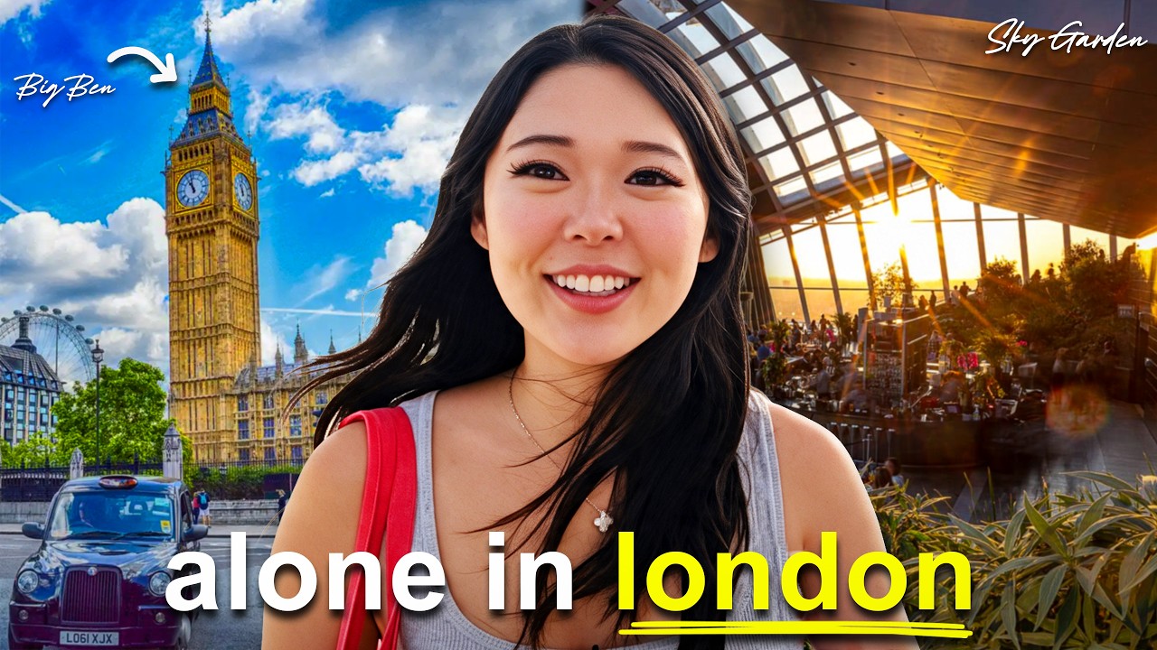 I Explored London Alone For The First Time!✨