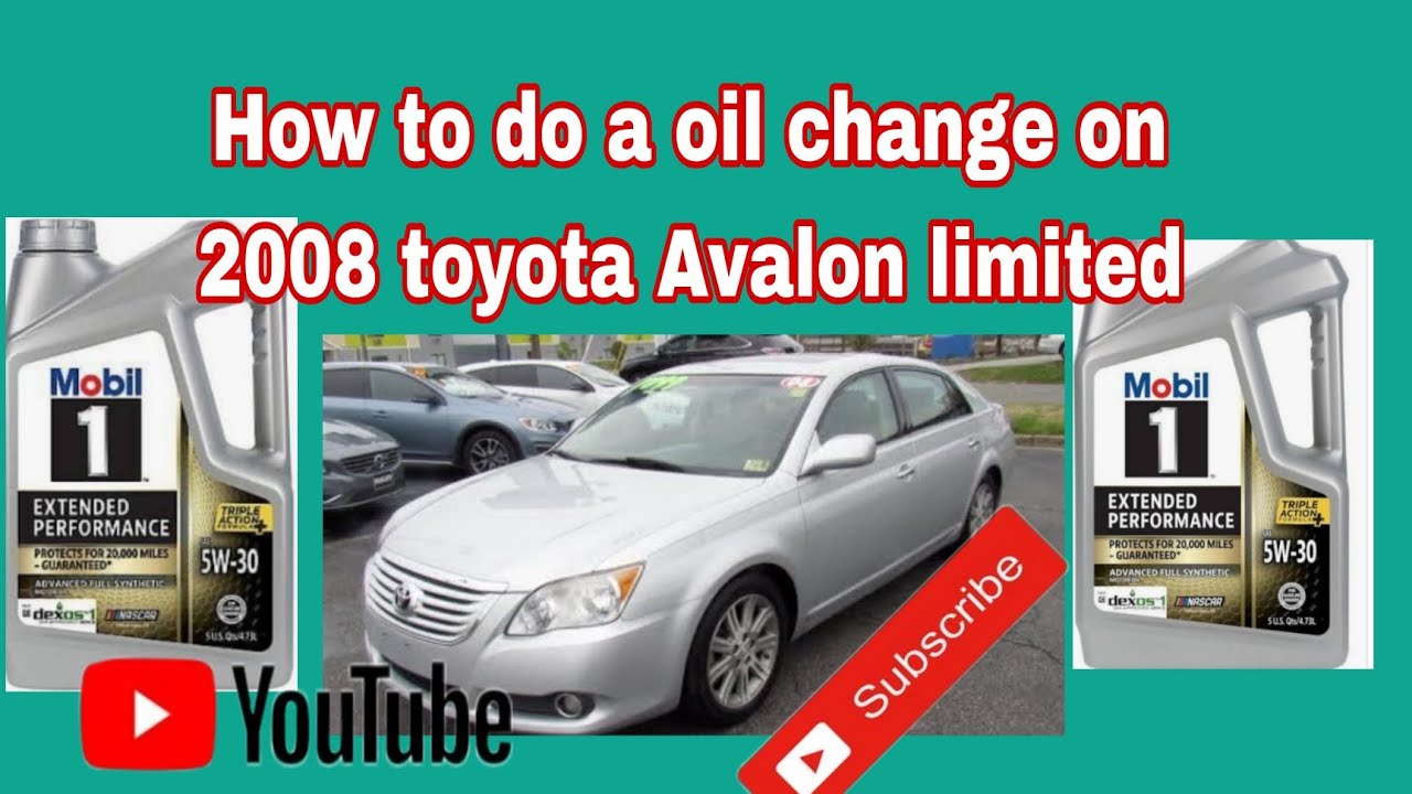 Toyota Avalon Oil Type