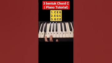 Thumbnail of 3 Bentuk Chord C Mayor ( Piano Tutorial) #shorts