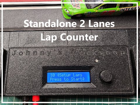 New Standalone 2 Lanes Lap Counter Presentation