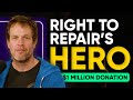 Introducing a legend: Right to Repair&#39;s LARGEST DONOR!