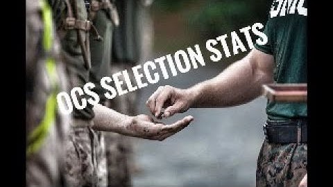 OCS Selection Statistics. Do you have what it take to be selected?