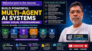 How to Build Multi-Agent AI Systems (No-Code Visual Programming)