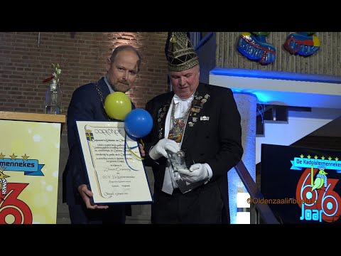 Zilveren erepenning voor de Kadolstermennekes