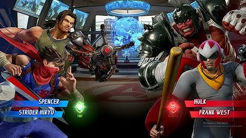 SPENCER & STRIDER HIRYU VS RED GLADIATOR HULK & FRANK WEST