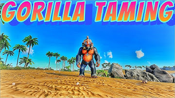 Taming Gigantopithecus 🦍 | How To Farm Unlimited Fiber | How To Tame Gigantopithecus