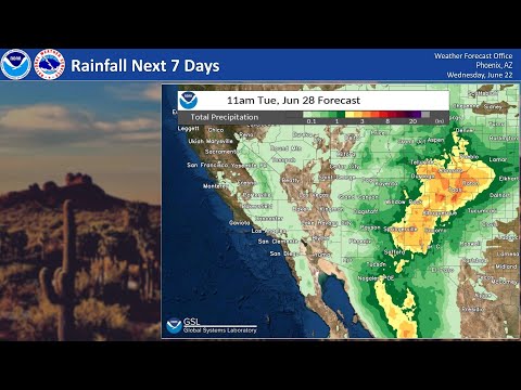 6/22/22 Phoenix Area Forecast: More Monsoon Moisture