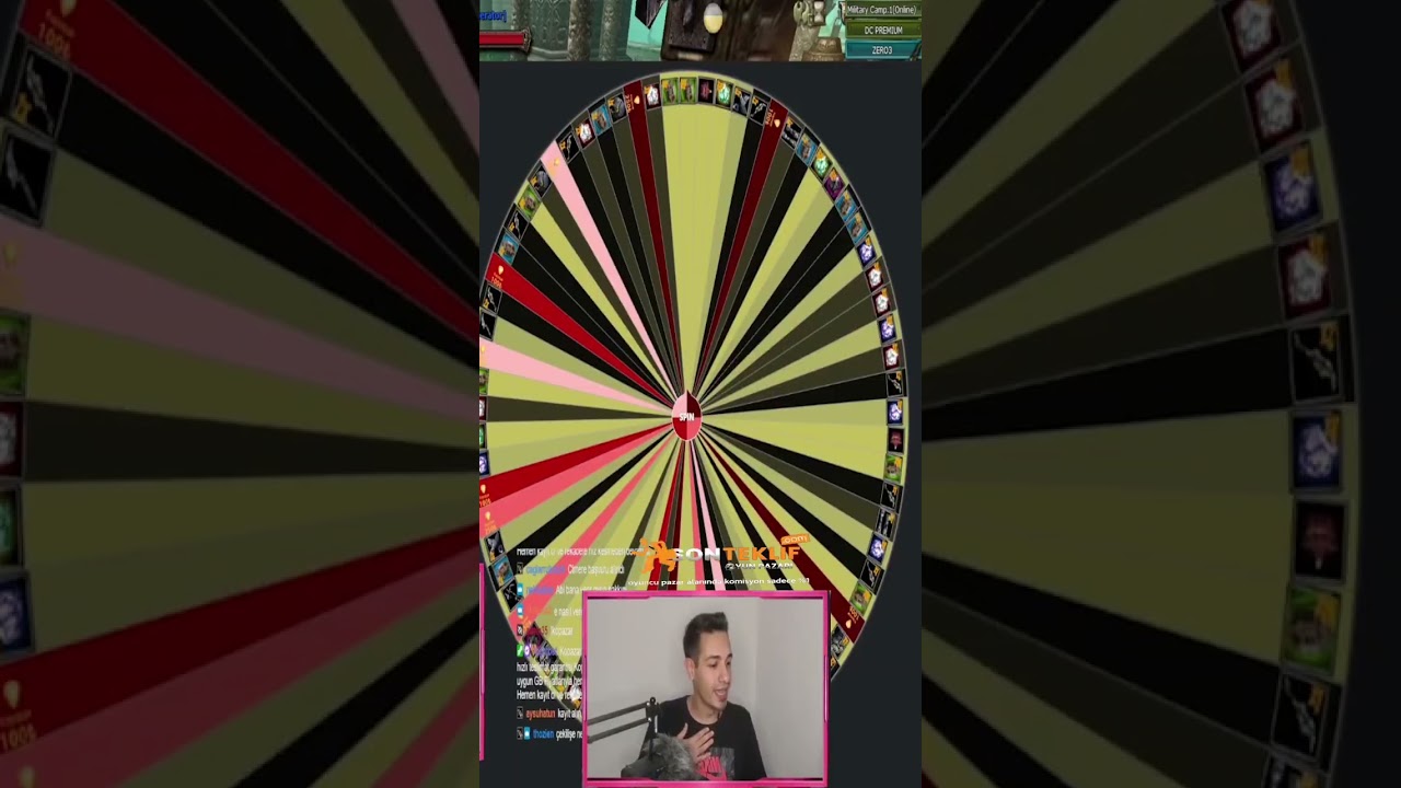 Gm Khenart'a Şanslı çark çıkarsa 😃 