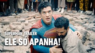 SUPERMAN TRAILER | ESSE SUPERMAN É FRACO? | XManteiga Ao Vivo