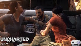 Uncharted The Lost Legacy Part 9 (End) CINEMATIC | PC | Ayo Main | Gameplay