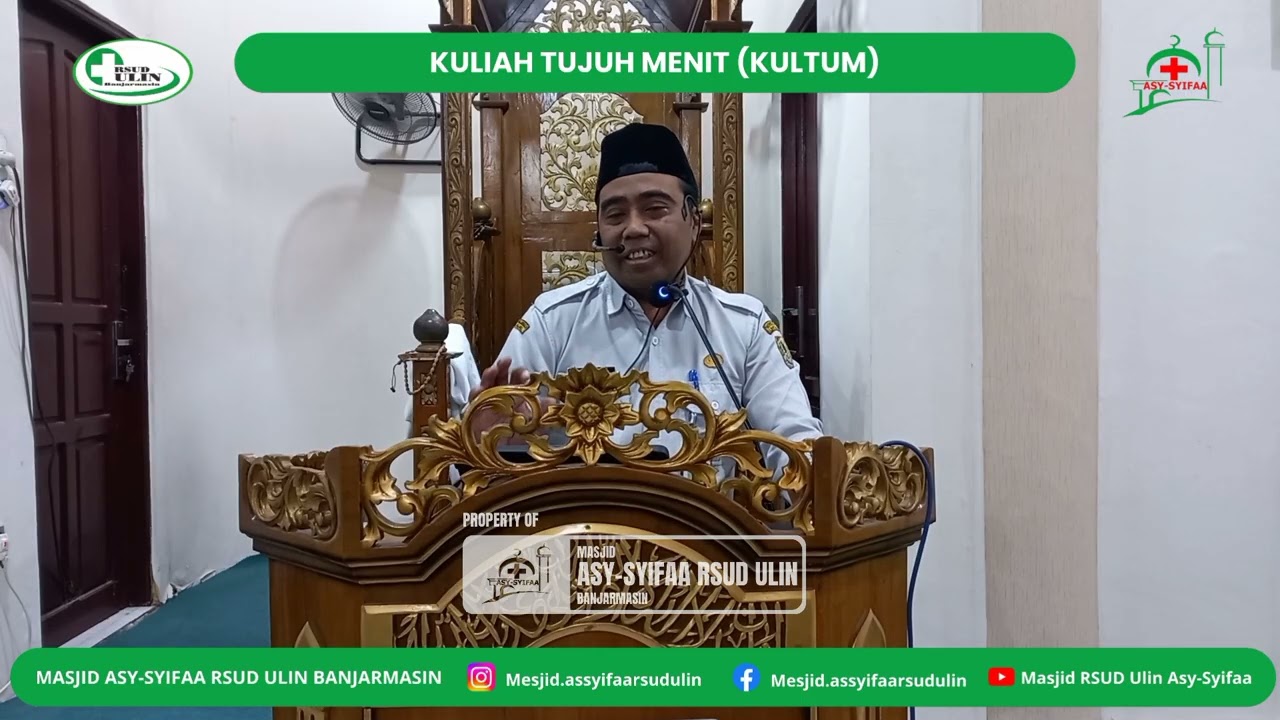 Kultum Rabu, 04 Feb 2026 oleh Pramono, S.ST Gizi