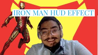 Iron Man hud effect | Python | Iron man drawing |digital art |Programming | Iron Man Helmet drawing screenshot 1