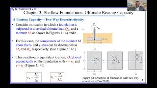 Foundation Engineering_Chapter 3: Shallow Foundations: (Part9)_Two-Way Eccentricityicity