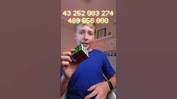 World Maths Day Rubik’s Cube 43 quintillion different combinations explained