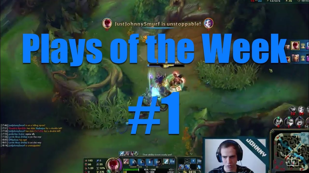 Plays of the week #1