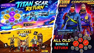 Exclusive Soul Bundle Return 🤯💥,All M1887 ,Old Elite Pass Return Free Fire New Eventff New Event Resimi