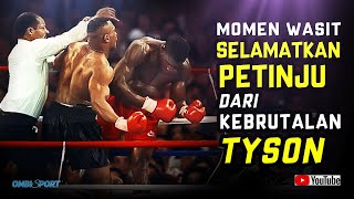 6 Kali Wasit Harus Menyelamatkan Petinju Dari Kebrutalan Tyson